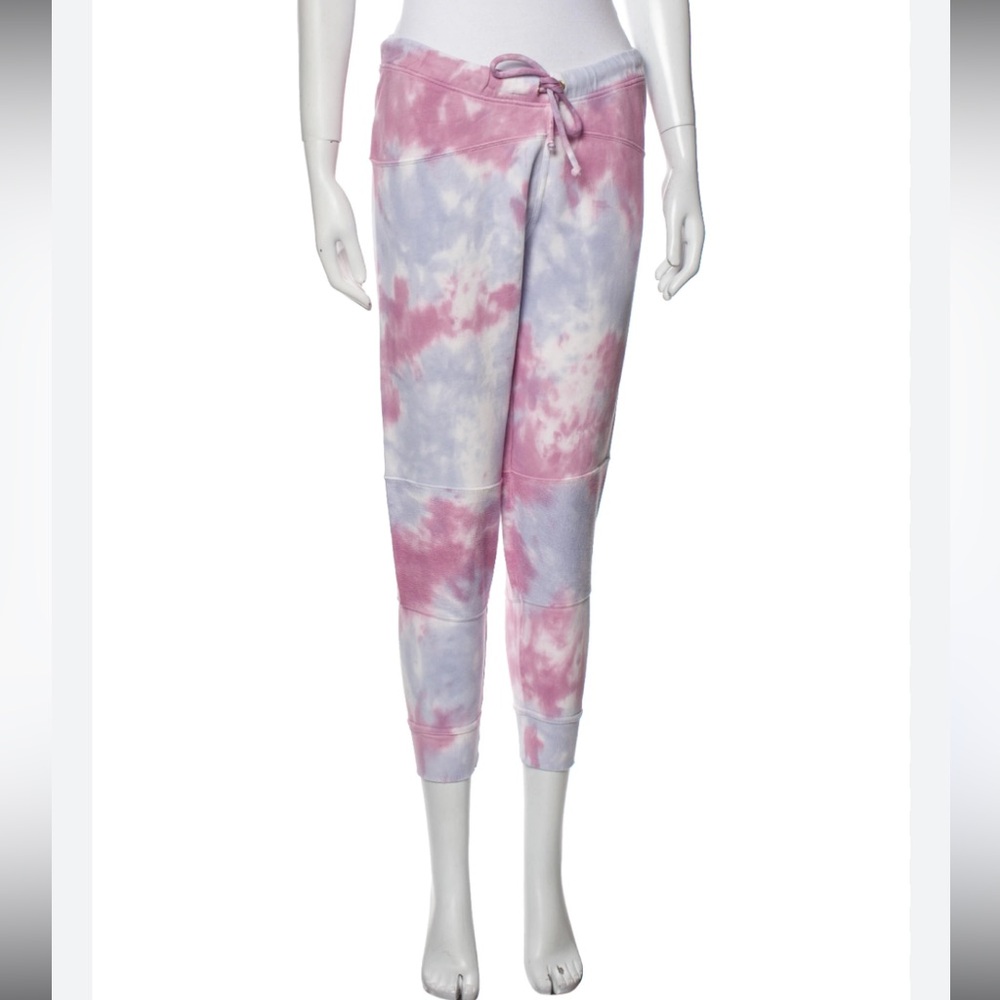 Love Shack Fancy Pink Cotton Candy Tie-Dye Jogger‎ Pants